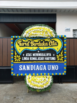 Papan Bunga Duka di 28 Ilir